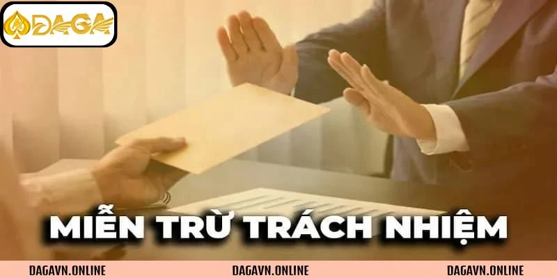 Khái quát về thông tin miễn chịu trách nhiệm